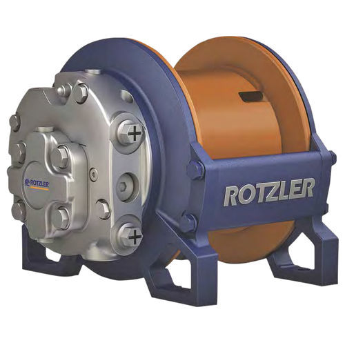 Лебедка для подъема - TITAN - ROTZLER HOLDING GmbH + Co. KG - с гидравлическим двигателем / для подъемного крана / для буровой установки
