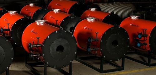 Котел с жидким теплоносителем - GFT LINE - PIROBLOC - газовый / на жидком топливе / вертикальный