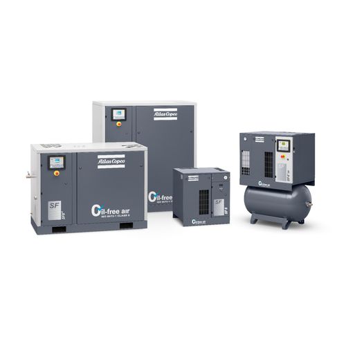 Компрессор скролл - SF series - Atlas Copco Compressors - воздушный / пневматический / стационарный