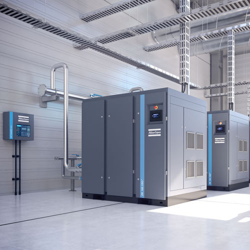 Ротационный компрессор - ZR series - Atlas Copco Compressors - воздушный / с электродвигателем / стационарный