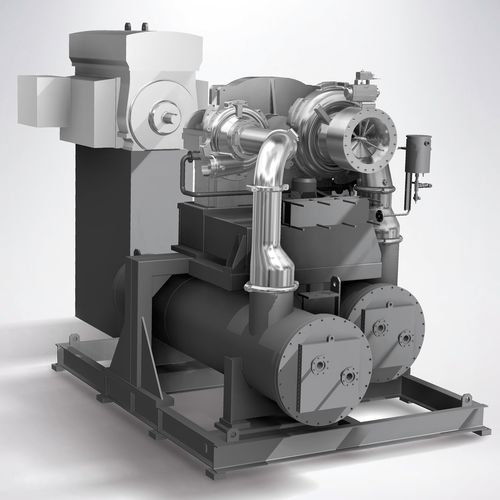 Стационарный турбокомпрессор - AeroBlock ™  - Atlas Copco Compressors - высокоскоростной