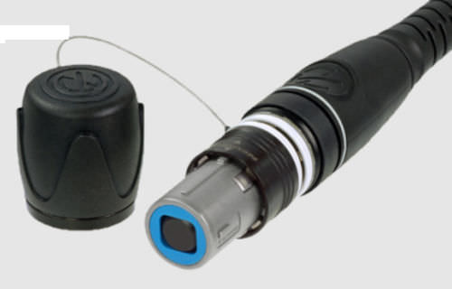 Оптический соединитель - opticalCON QUAD - Neutrik - для передачи данных / оптического волокна / LC