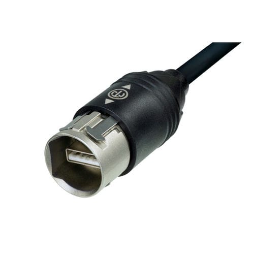 Соединитель для передачи данных - NKUSB-*  - Neutrik - USB / круговой / двухтактный