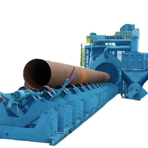 Ленточный дробеструйный аппарат - PB-line - Shandong Kaitai Shot Blasting Machinery Share Co., - для труб
