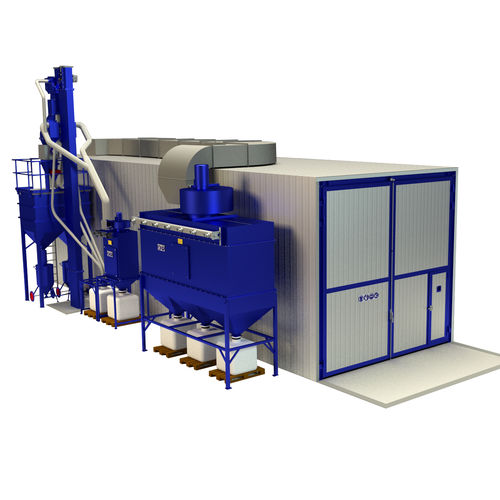 Кабина пескоструйной обработки - Shandong Kaitai Shot Blasting Machinery Share Co.,