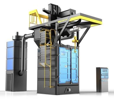 Дробеструйный аппарат с крюком - SH-line - Shandong Kaitai Shot Blasting Machinery Share Co., - для металла / автоматический / компактный