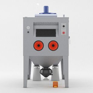 Кабина пескоструйной обработки под давлением - AB series - Shandong Kaitai Shot Blasting Machinery Share Co., - ручная