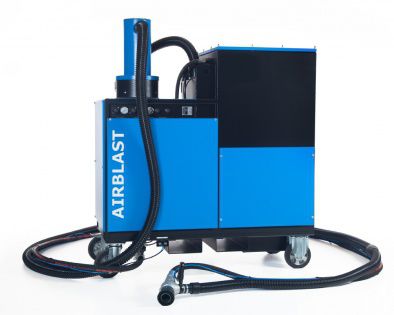 Дробеструйный аппарат для металла - AB10 series - Shandong Kaitai Shot Blasting Machinery Share Co., - мобильный