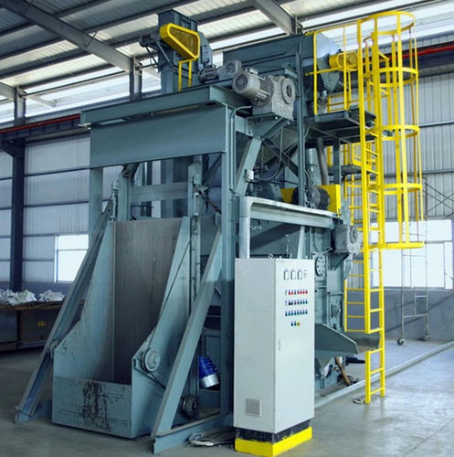 Ленточный дробеструйный аппарат - Q15GN - Shandong Kaitai Shot Blasting Machinery Share Co., - с гусеничной лентой / турбинный / для металла