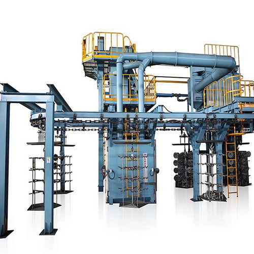 Дробеструйный аппарат с крюком - Q38 series - Shandong Kaitai Shot Blasting Machinery Share Co., - для металла / для формовки / для сверления