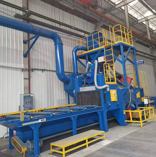 Ленточный дробеструйный аппарат - Q69 series - Shandong Kaitai Shot Blasting Machinery Share Co., - для металла / для формовки / автоматический