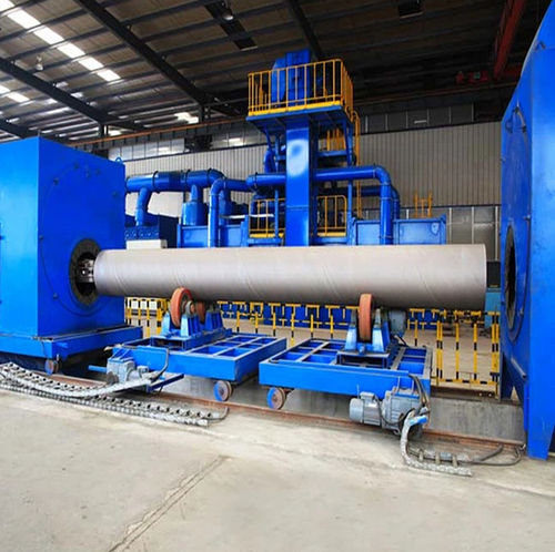 Дробеструйный аппарат с роликовым конвейером - QGN series - Shandong Kaitai Shot Blasting Machinery Share Co., - для труб / для шланга / для очистки поверхности