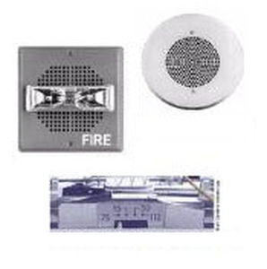 Проблесковая аварийная лампа - E Series - Fire-Lite Alarms - LED / с аудиодиффузором