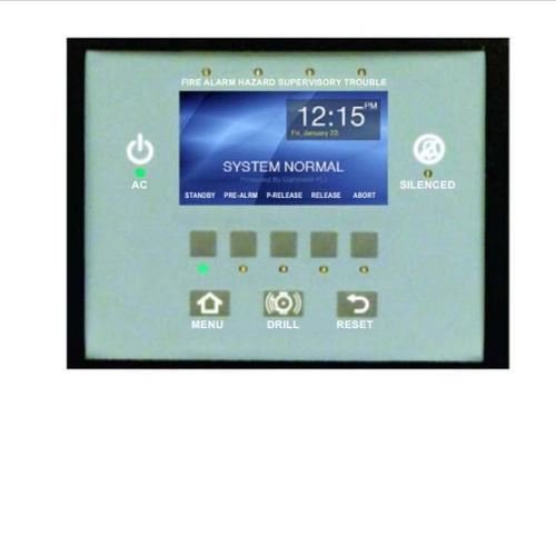 Пожарная панель управления сигнализацией - LCD - Gamewell-FCI - адресуемая / в сети