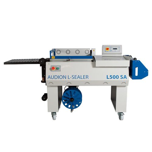 Полуавтоматический аппарат для сварки в форме L - L series - Audion Packaging Machines - с тоннелем для усадки