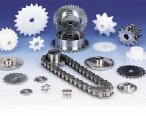 Шестерня с прямозубым зацеплением - HANGZHOU CHINABASE MACHINERY CO., LTD. - со ступичным узлом / для конвейерной цепи