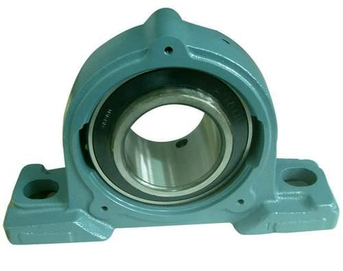 Подшипниковый узел с фланцем - HANGZHOU CHINABASE MACHINERY CO., LTD. - со сферическими роликами / из металла