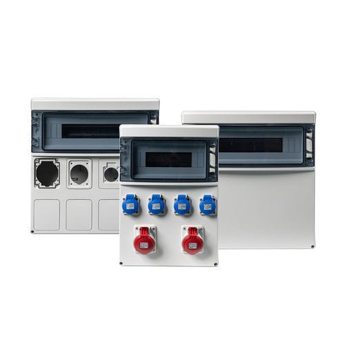 Оборудованный распределительный шкаф - STAR COMPLET Series - IDE ELECTRIC, S.L. - из ABS / IK 08 / IP65