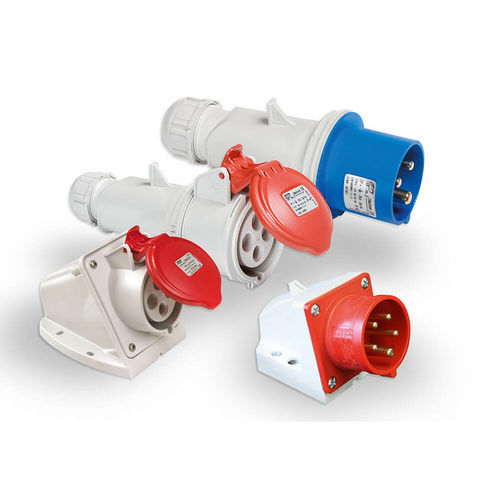 Розетка и разъем без галогенов - 07201 - IDE ELECTRIC, S.L. - IK 08 / IP44 / 3 полюса