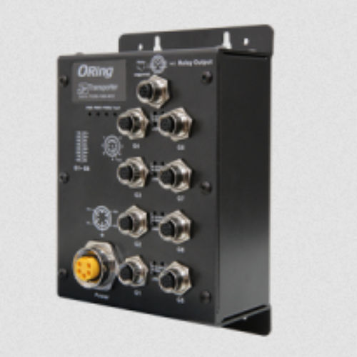 Управляемый коммутатор Ethernet - TGXS-1080-M12  - Oring Industrial Networking Corp. - 8 портов / Gigabit Ethernet / настенный