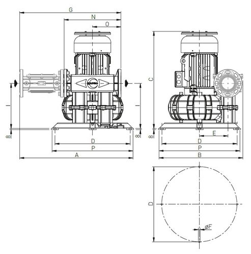 Выдуватель для биогаза - MAPRO International S.p.A. - с боковым каналом / одноуровневый