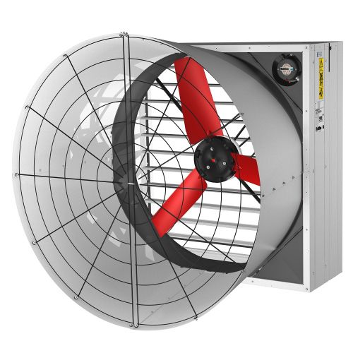 Осевой вентилятор - Multifan 140 - Vostermans Ventilation - для отвода / для циркуляции воздуха / из гальванизированной стали
