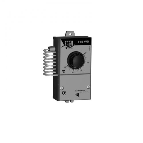 Механический термостат - T15-WD - Vostermans Ventilation - регулируемый