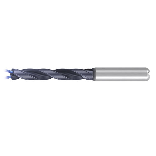 Цельное сверло - VHM-EF-Drill-STEEL-DIN 6537L-HA-IK-4FF-TIALN-T14 - EMUGE-FRANKEN - для цветных металлов / для стали / для чугуна