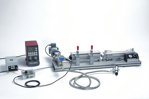 Дозатор для носителей с высокой вязкостью - Multiple 300 ml Cartridge Pusher System - Henkel LOCTITE - жидкости со средней вязкостью / с картриджем / автоматический