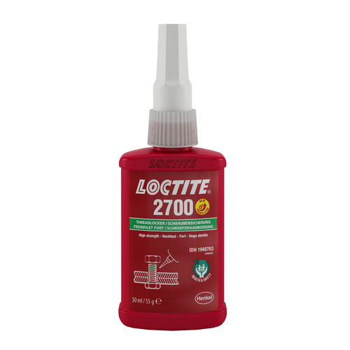 Постоянный резьбовой герметик - LOCTITE 2700 - Henkel LOCTITE - с высоким сопротивлением / зеленый