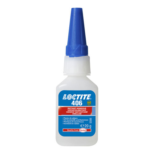 Мгновенный клей - LOCTITE 406 - Henkel LOCTITE - цианоакрилатный / для металла / для пластмассы