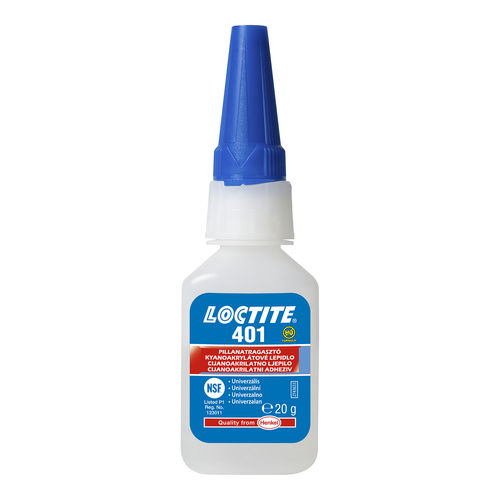 Мгновенный клей - LOCTITE 401 - Henkel LOCTITE - цианоакрилатный / для металла / для пластмассы