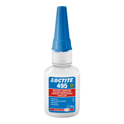 Мгновенный клей - LOCTITE 495 - Henkel LOCTITE - цианоакрилатный / для металла / для пластмассы