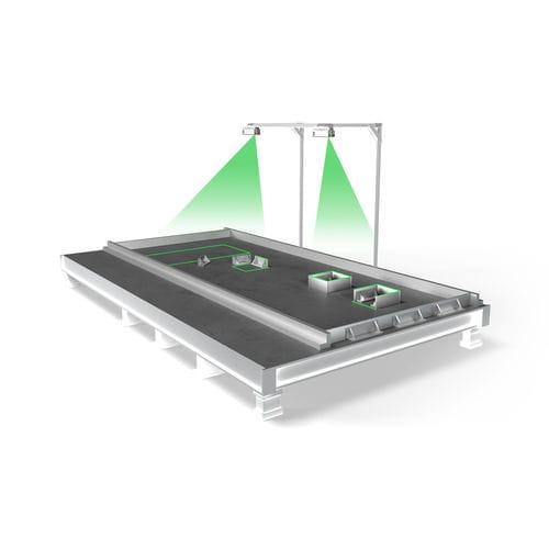 Лазерный прожектор для позиционирования - CONCRETE PRO - LAP GmbH Laser Applikationen - для оптимизации операций / для предотвращения ошибок / для контроля качества