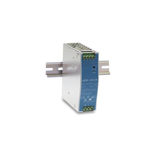 Источник электропитания на DIN-рейке - NDR-120 series - Lantech Communications Europe GmbH - AC/DC / с защитой от короткого замыкания / с защитой от сверхнагрузок