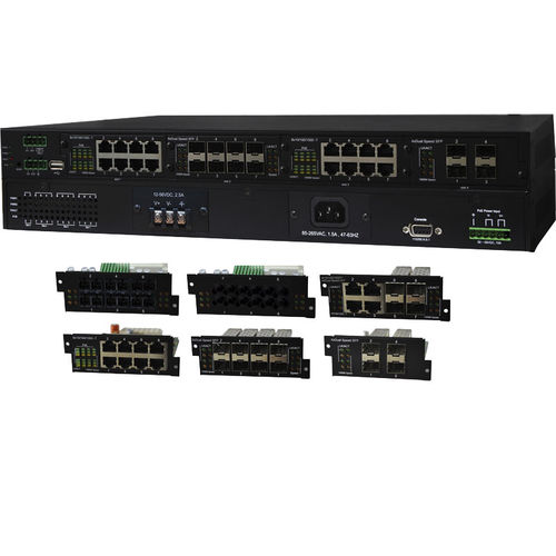 Управляемый коммутатор Ethernet - I(P)GS-5400-2P-PT series - Lantech Communications Europe GmbH - 28 портов / гигабит / монтаж на стойку