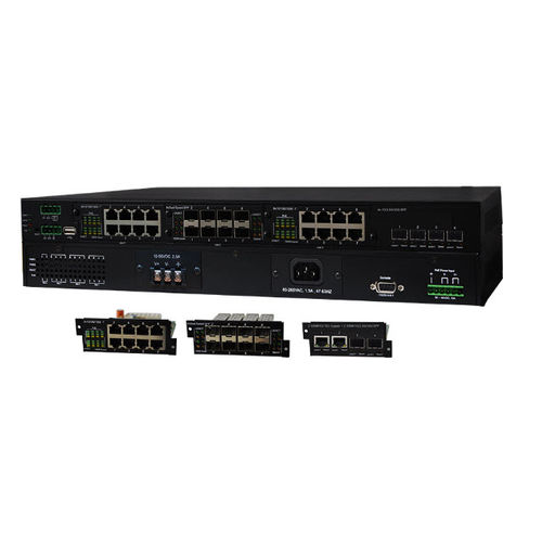 Управляемый коммутатор Ethernet - IPGS-6300-2P series - Lantech Communications Europe GmbH - 24 порта / гигабит / уровня 2