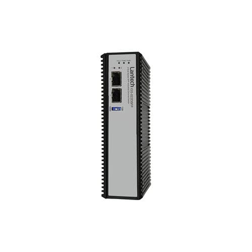 Управляемый коммутатор-преобразователь - IGS-022DSFP - Lantech Communications Europe GmbH - 2 порта / Ethernet / на DIN-рейке
