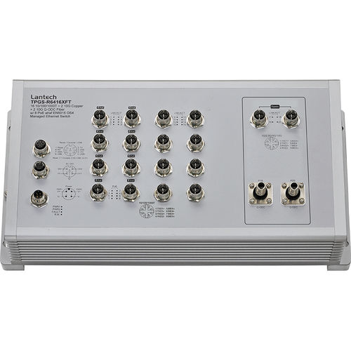 Управляемый коммутатор Ethernet - TPGS-R6416XFT series - Lantech Communications Europe GmbH - 20 портов / уровня 2 / уровня 3