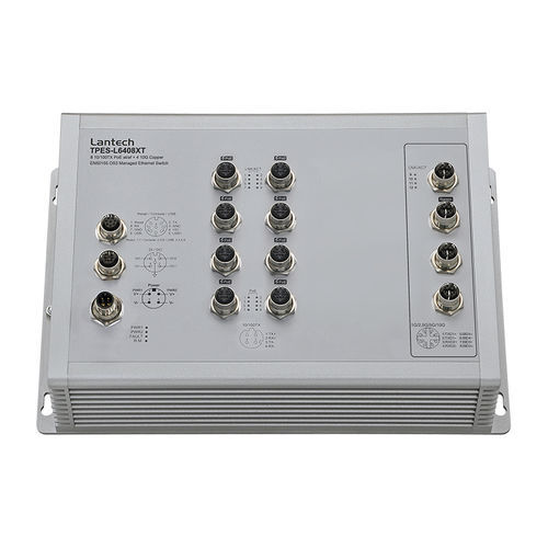 Управляемый коммутатор Ethernet - TPES-L6408XT series - Lantech Communications Europe GmbH - 12 портов / уровня 2 / уровня 3