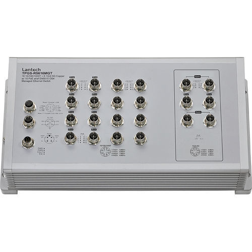 Управляемый коммутатор Ethernet - TPGS-R5616MGT series - Lantech Communications Europe GmbH - 22 порта / уровня 2 / уровня 3