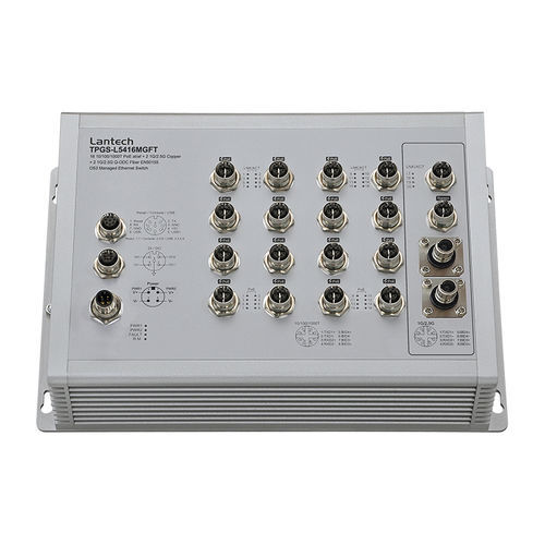 Управляемый коммутатор Ethernet - TPGS-L5416MGFT series - Lantech Communications Europe GmbH - 20 портов / настенный / с корпусом