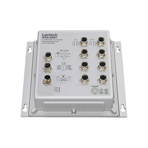 Управляемый коммутатор Ethernet - I(P)GS-5008T series - Lantech Communications Europe GmbH - 8 портов / PoE / EN50155