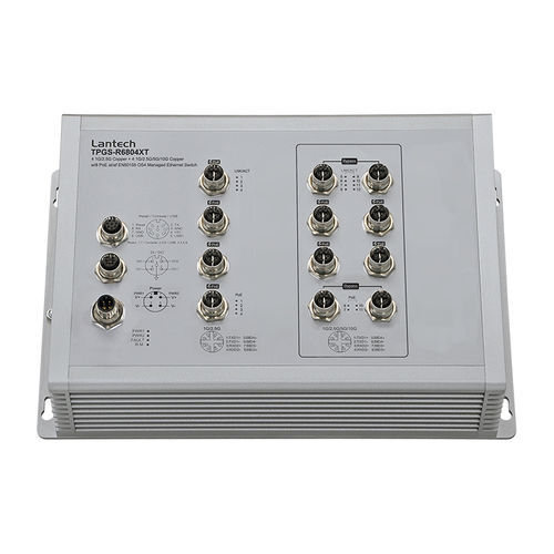 Управляемый коммутатор Ethernet - TPGS-R6804XT series - Lantech Communications Europe GmbH - 12 портов / 5G / стандартный