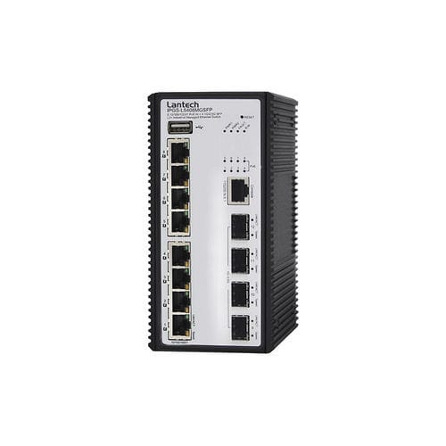 Управляемый коммутатор Ethernet - I(P)GS-L5408MGSFP - Lantech Communications Europe GmbH - 12 портов / уровня 2 / уровня 3