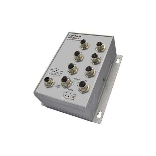 Неуправляемый коммутатор Ethernet - IES-0008B series - Lantech Communications Europe GmbH - 8 портов / настенный / с резервированием