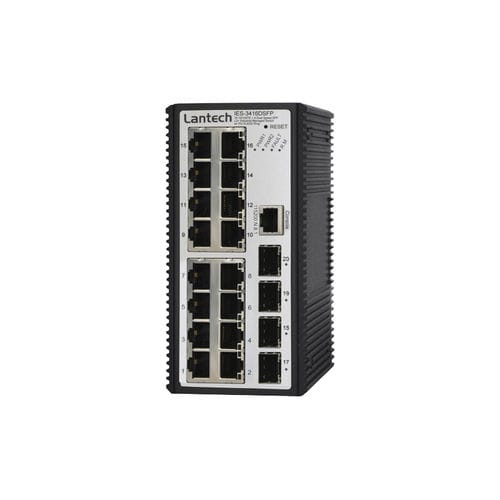 Управляемый коммутатор Ethernet - IES-3416DSFP series - Lantech Communications Europe GmbH - 20 портов / гигабит / уровня 2