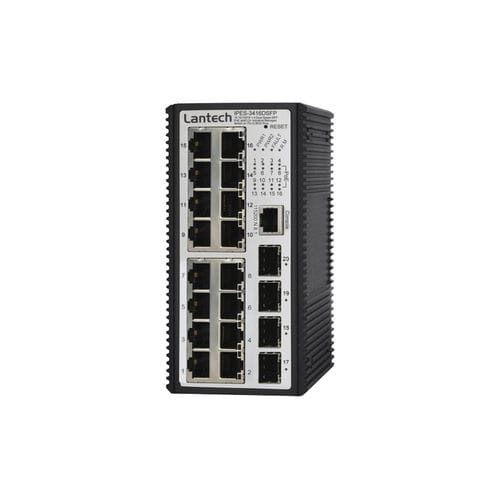 Управляемый коммутатор Ethernet - IPES-3416DSFP series - Lantech Communications Europe GmbH - 20 портов / гигабит / уровня 2