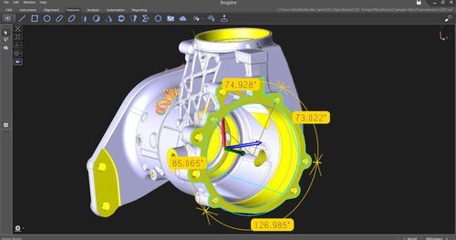 Программное обеспечение для контроля - Inspire - HEXAGON MANUFACTURING INTELLIGENCE - для анализа / сетки / метрологии