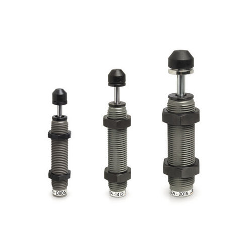 Амортизатор удара - SA series - CAMOZZI AUTOMATION - гидравлический / из стали / автокомпенсатор